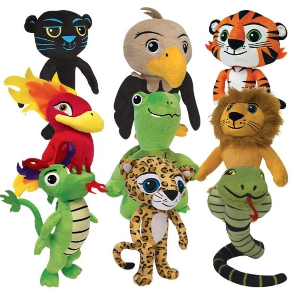 ATA TIGERS DELUXE STUFFED ANIMALS